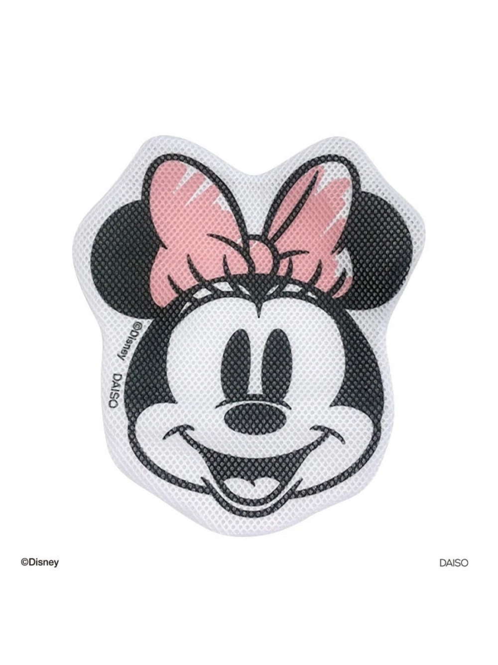 Daiso Disney Laundry Net for Washing Machine Pink Bow Minnie Mouse NWT